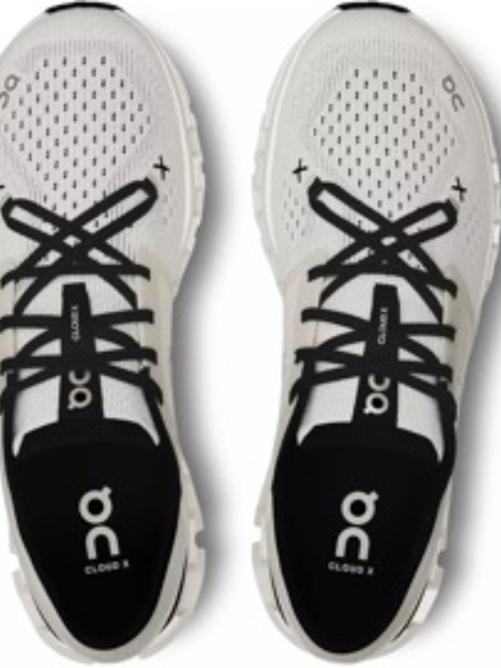 ON Running shoes men Cloud X 4 ivory black 11.5 - Picture 11 of 13